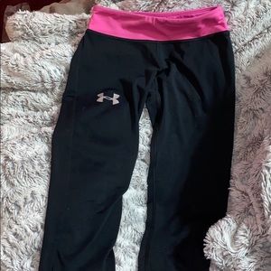 Under Armour (girls) ankle leggings spandex